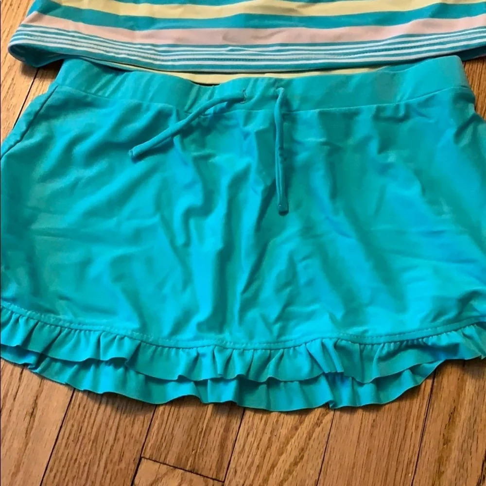 ❤️ Girl’s piece biking bathing suit size XL - Picture 3 of 5
